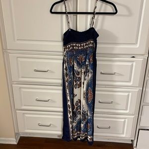 VACAY/ PAISLEY PRINT DRESS